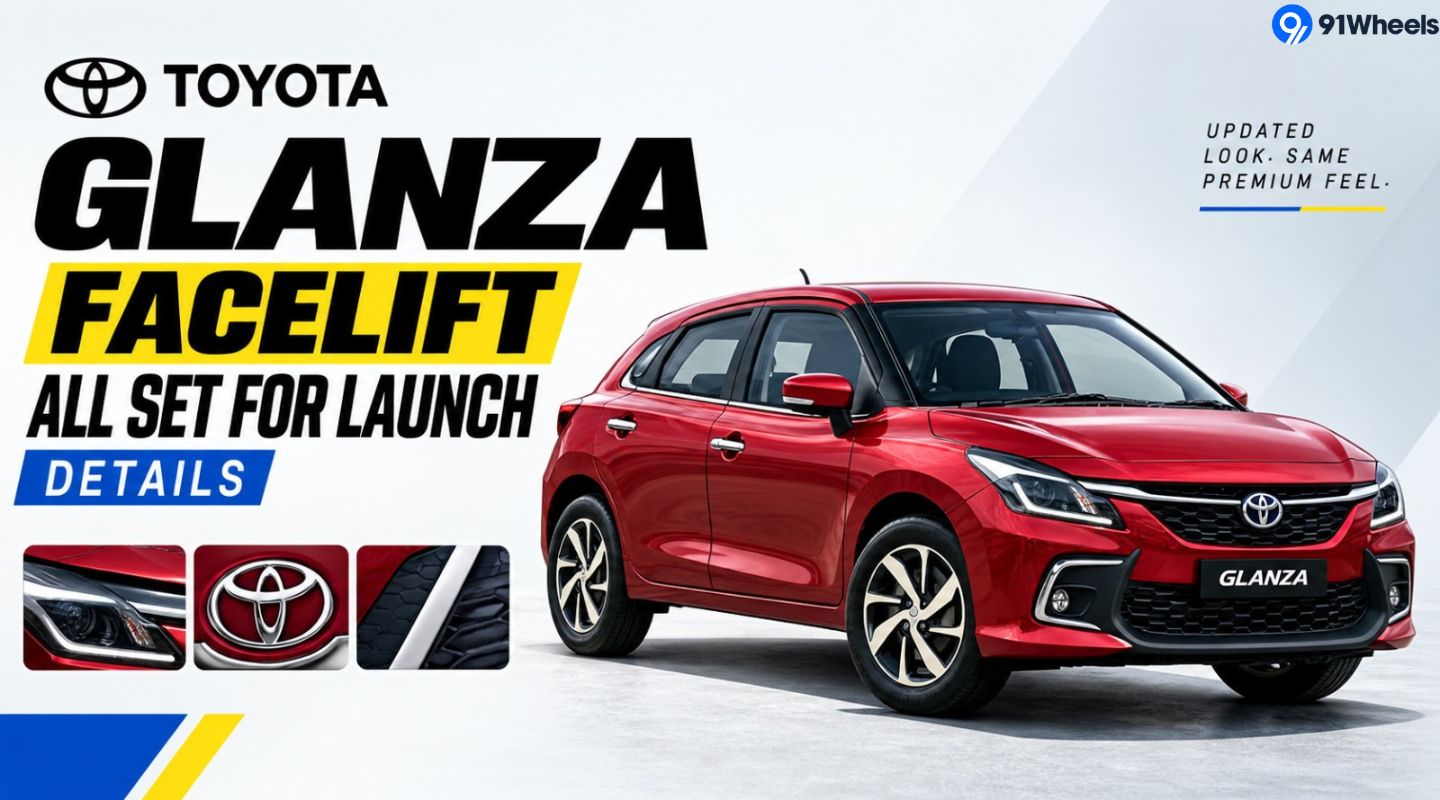 Toyota Glanza Facelift All Set For Launch: Details